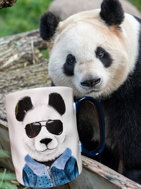 Hipster Panda Mug Signature Housewares